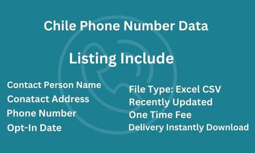 智利 电话列表