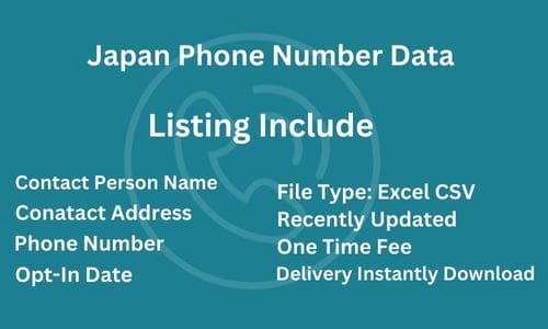 日本电话列表