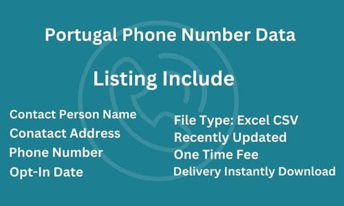 葡萄牙电话列表