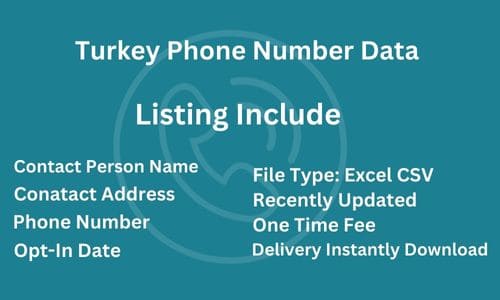 土耳其电话列表