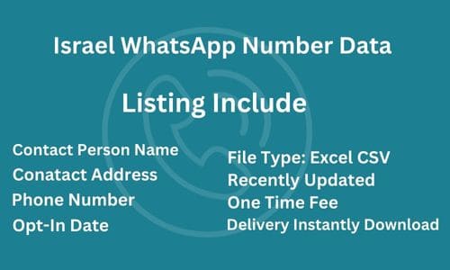 以色列 WhatsApp 数据库