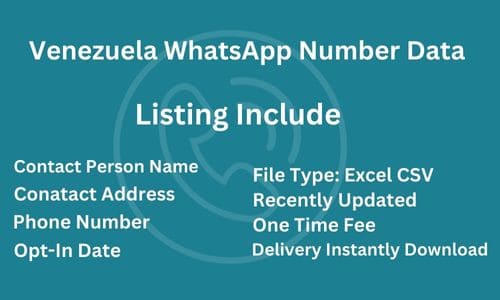 委内瑞拉 WhatsApp 数据库