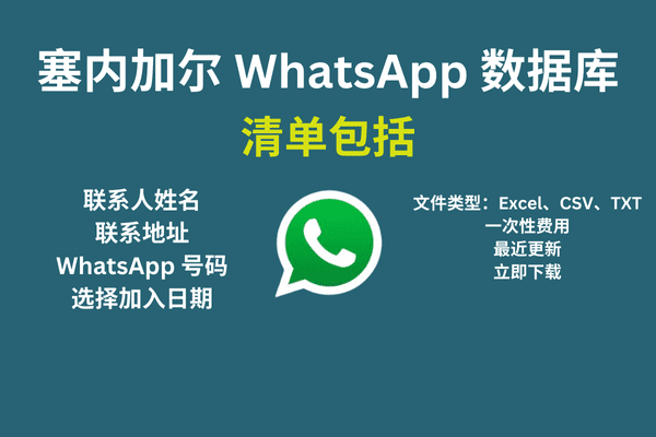 塞内加尔 WhatsApp 数据库