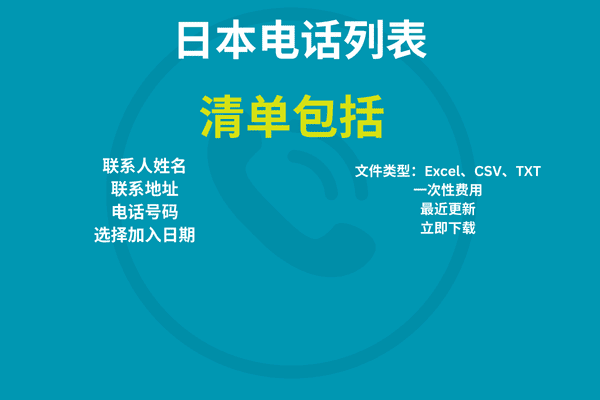 日本电话列表