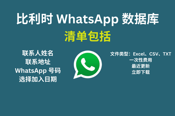 比利时 WhatsApp 数据库